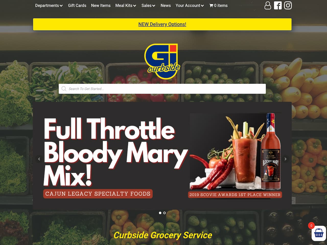 GJ Curbside website - built by CypressTech