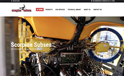 Scorpion Subsea ROV Tools website