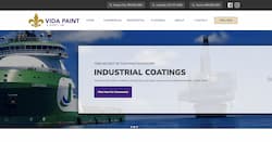 Vida Paint & Supply website
